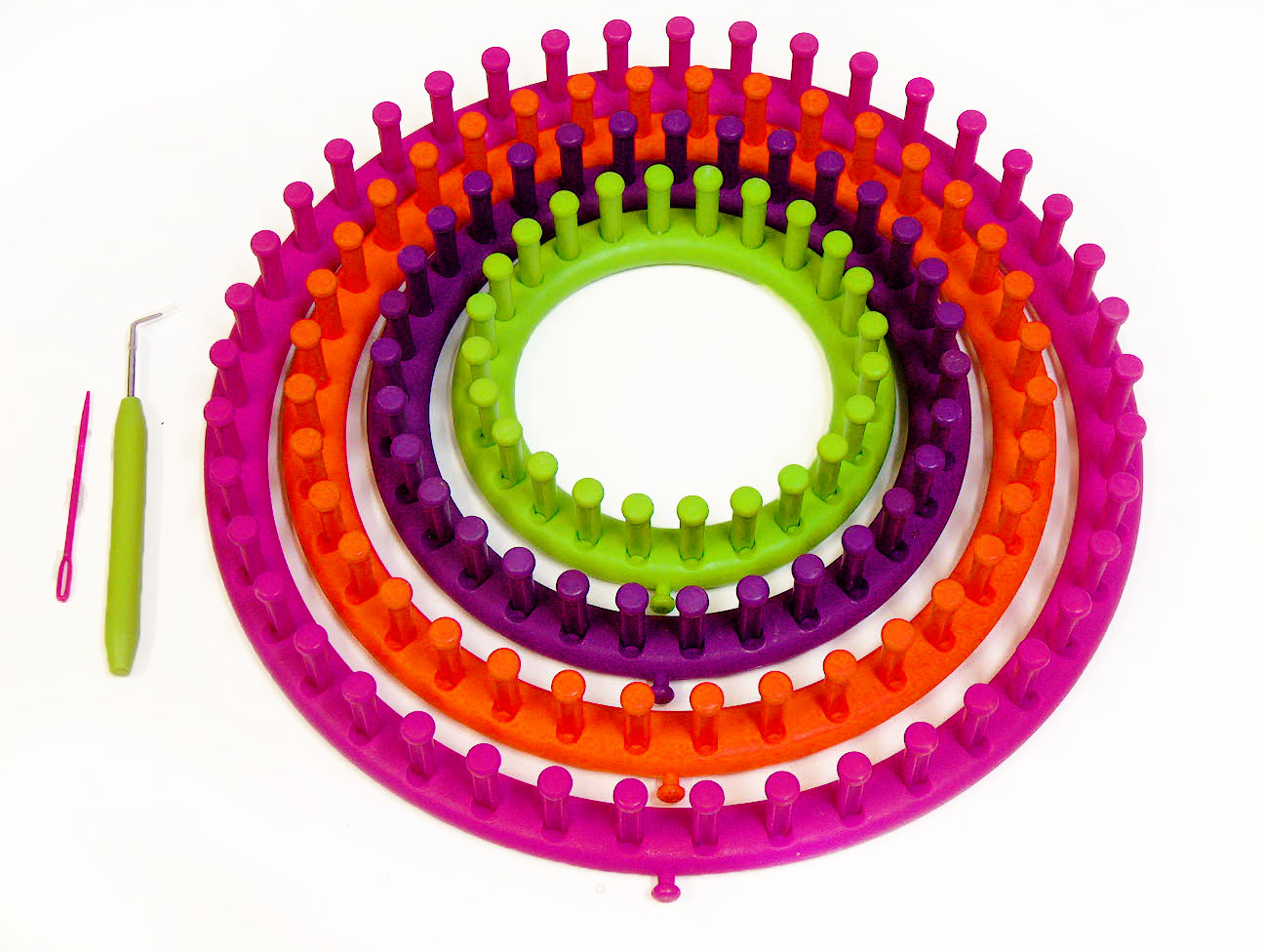 Round Knitting Looms Set 4 Sizes at Ice Yarns Online Yarn Store