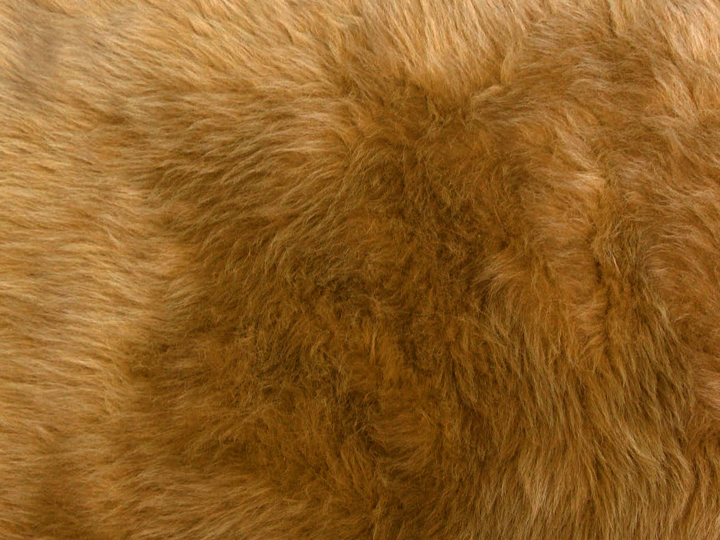 KosiKrafts BROWN Faux Fur Fabric  Material 