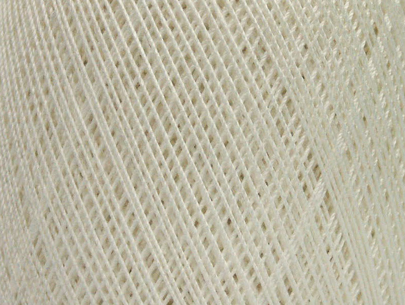 Light Grey Silver Daphne Cotton Metallic 49853 Ice Yarns 50gr 295 yards Mercerized Size 10 Crochet Cotton