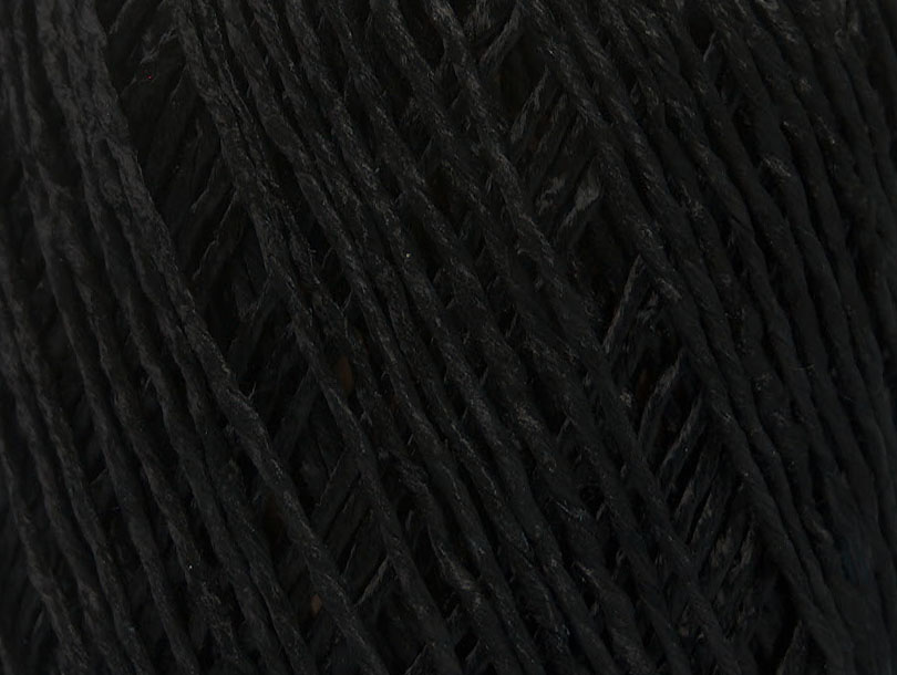 Raffia Viscose Black at Yarn Paradise