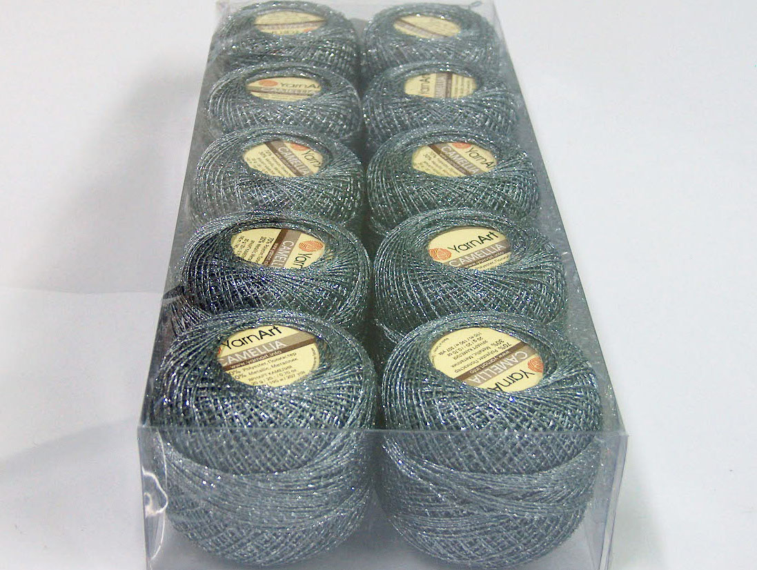 Download Camellia Grey, Silver at Crockett Fiber Arts Studio