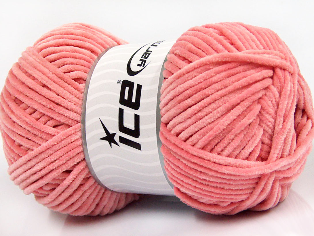 Chenille DK Pink at Ice Yarns Online Yarn Store