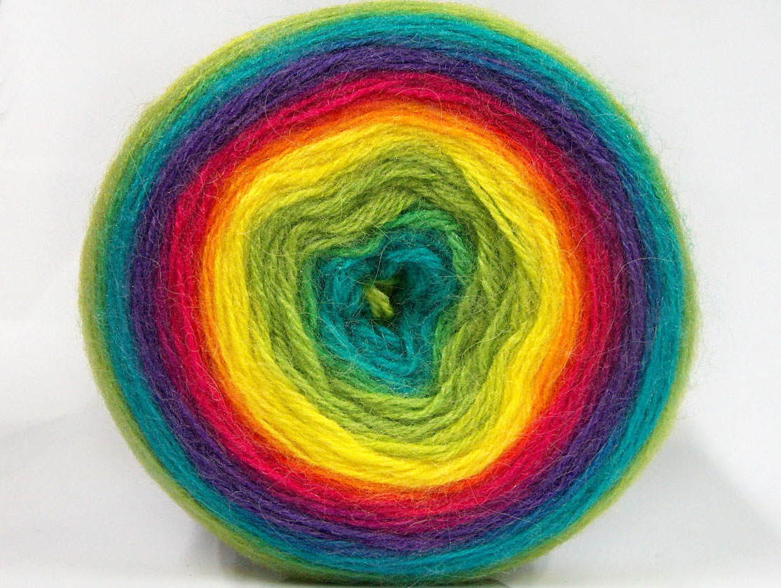 Cakes Mohair Rainbow, Cakes Yarns Ice Yarns Online Yarn Store