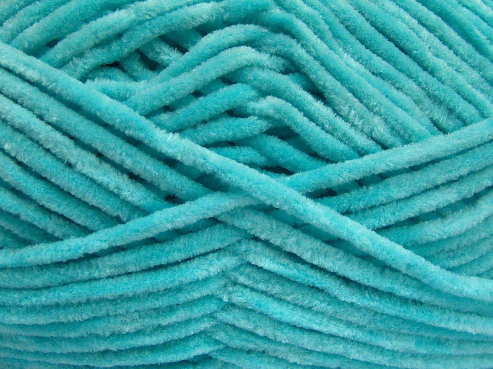 Chenille Baby Light Light Turquoise at Ice Yarns Online Yarn Store