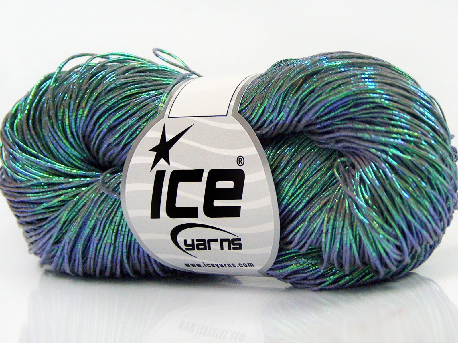 Lot of 8 Skeins ICE MONACO Hand Knitting Yarn Black Grey White