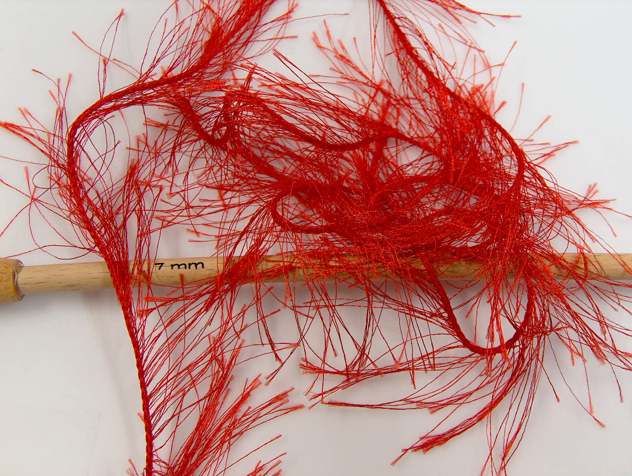 Long Eyelash Red at Ice Yarns Online Yarn Store