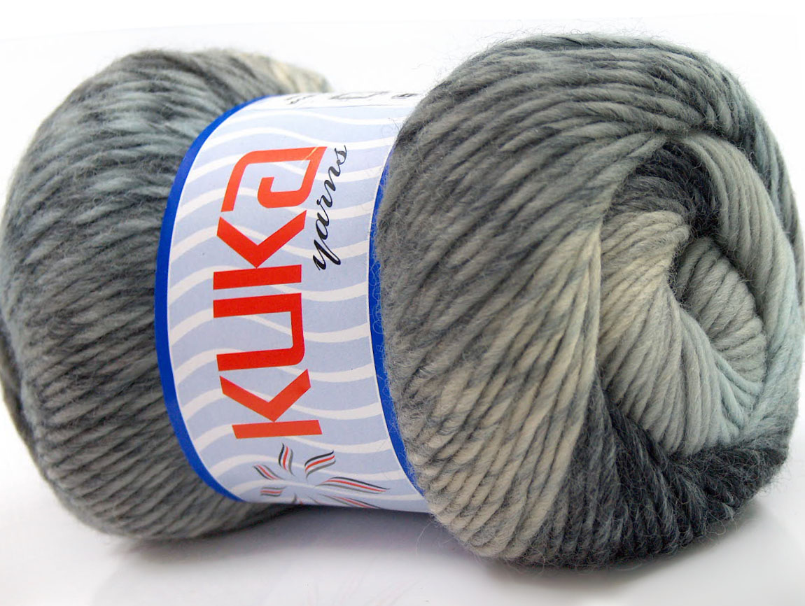 grey wool yarn