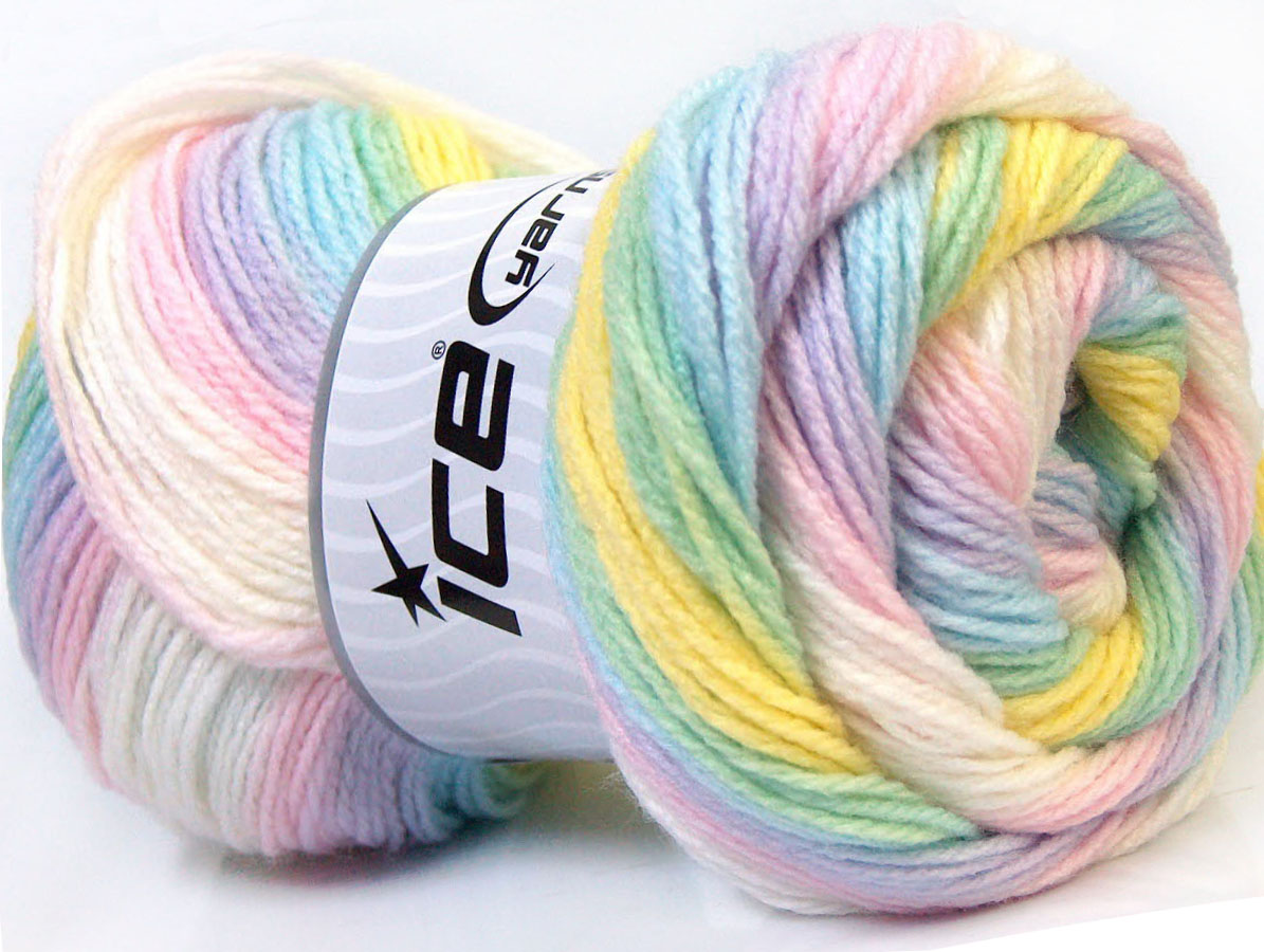 Magic Baby Pastel Rainbow at Ice Yarns Online Yarn Store