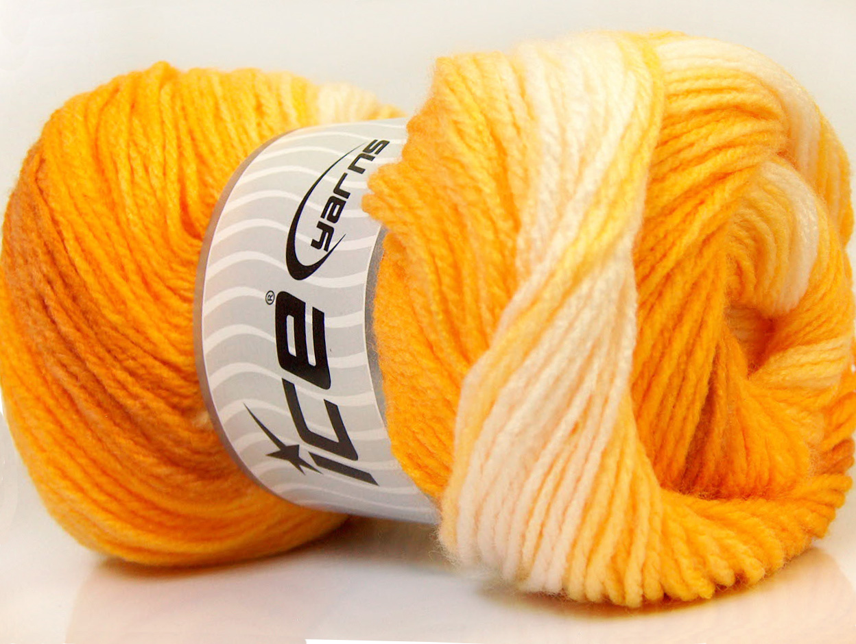 Magic Light Camel, Gold, Cream, SelfStriping Yarns Ice Yarns Online