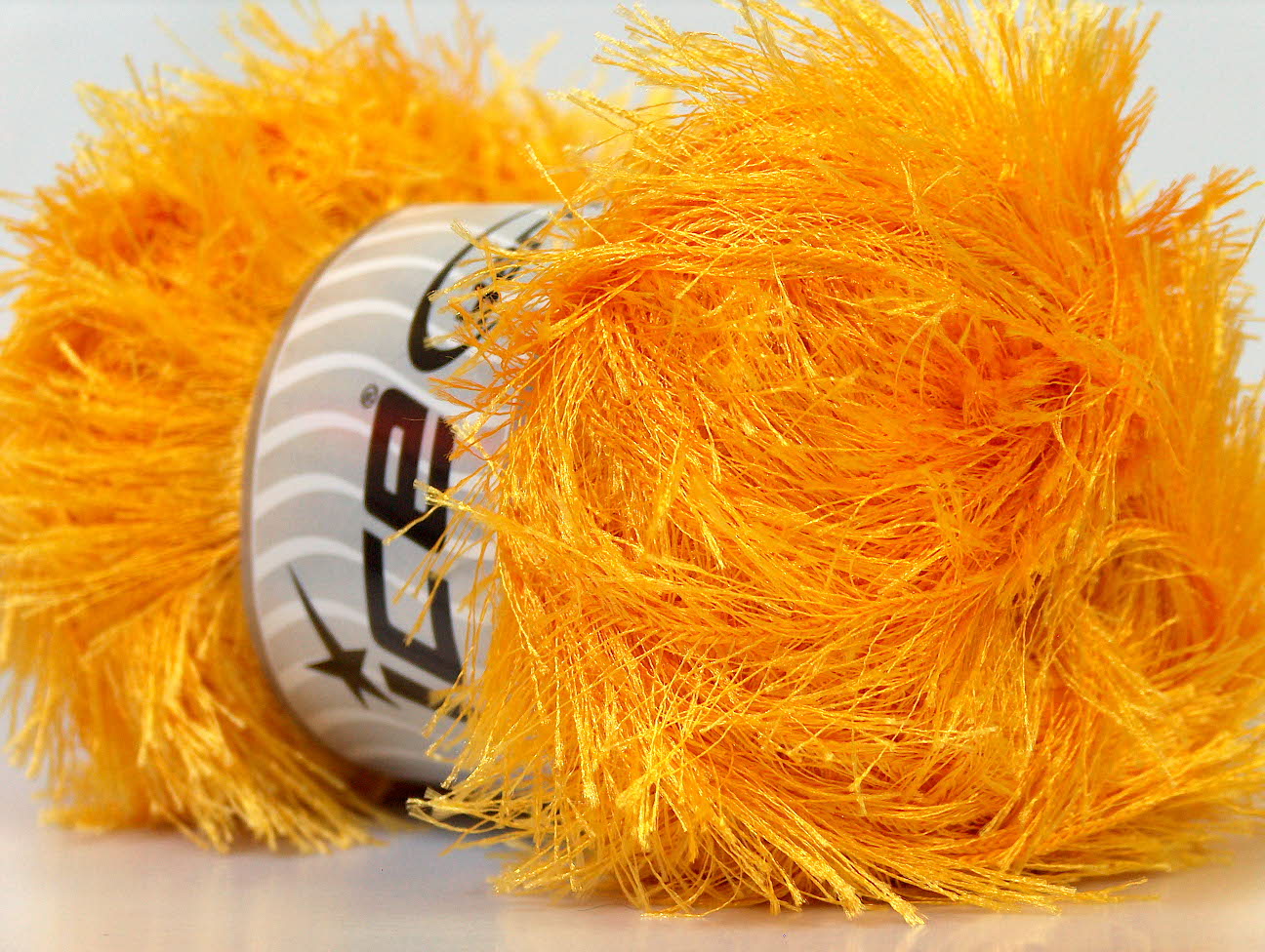 Eyelash 100gr Yellow at Ice Yarns Online Yarn Store