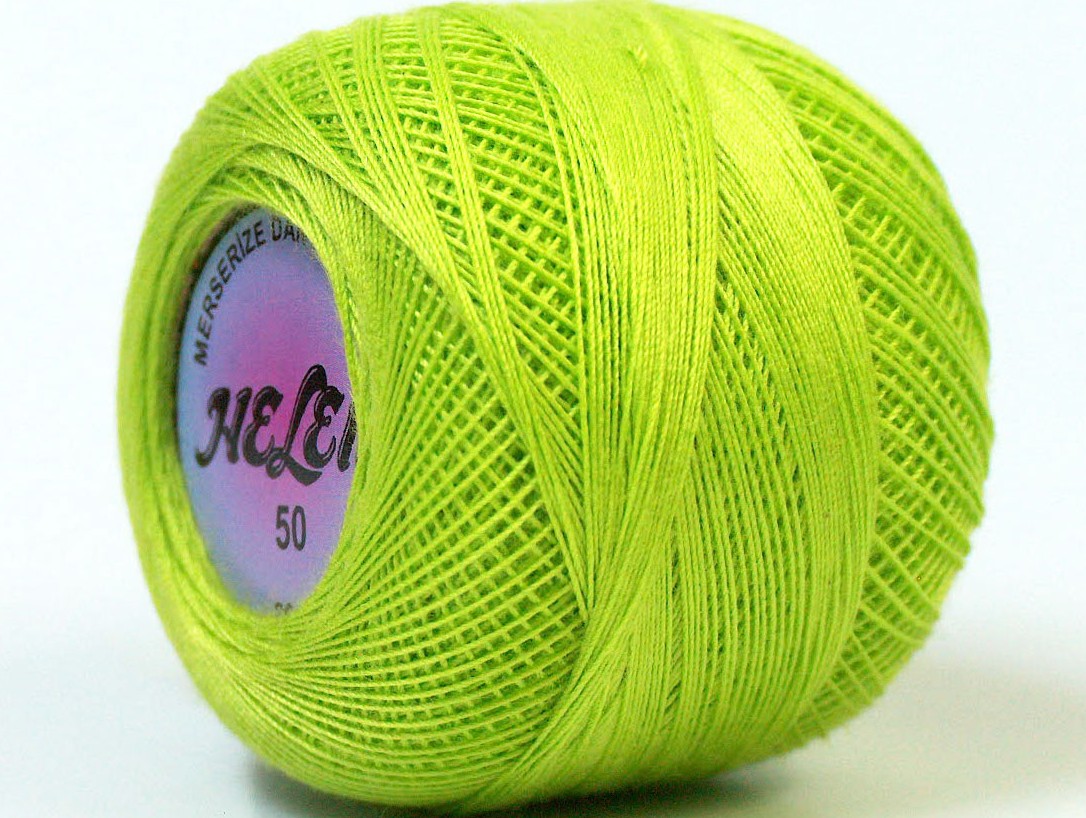 Helen 50 Lime Green at Yarn Paradise