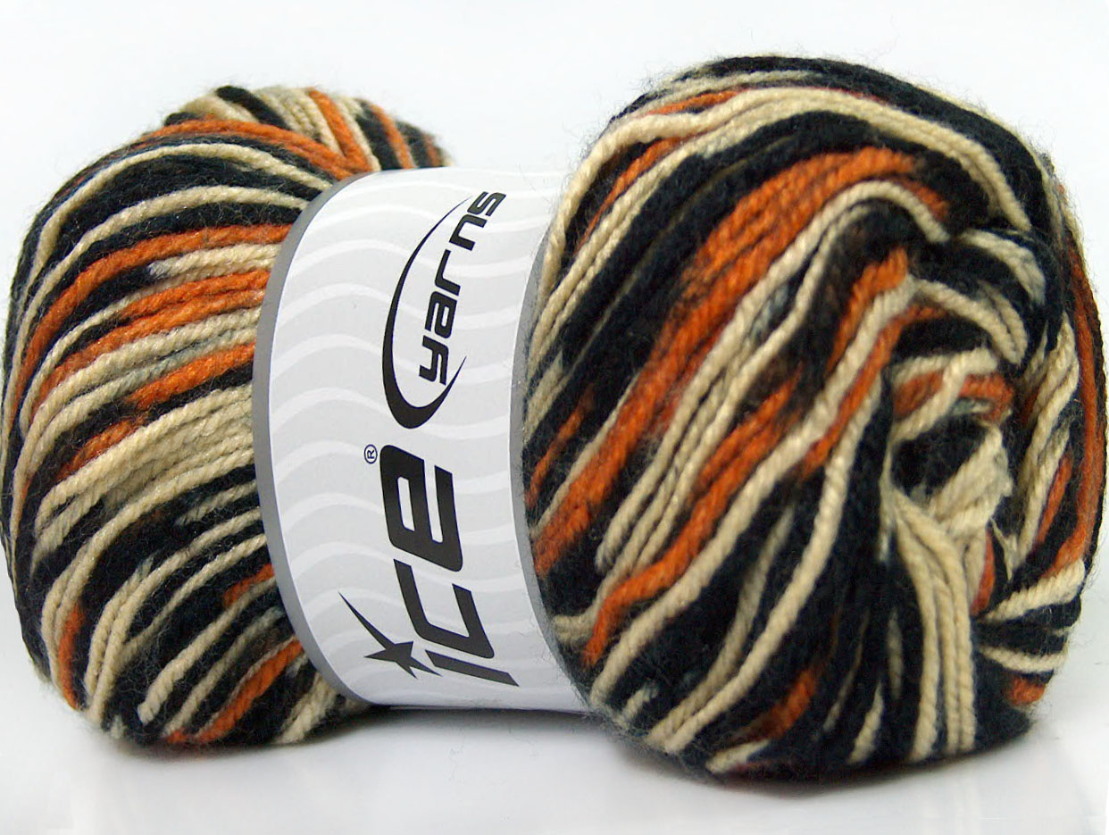 camouflage wool yarn