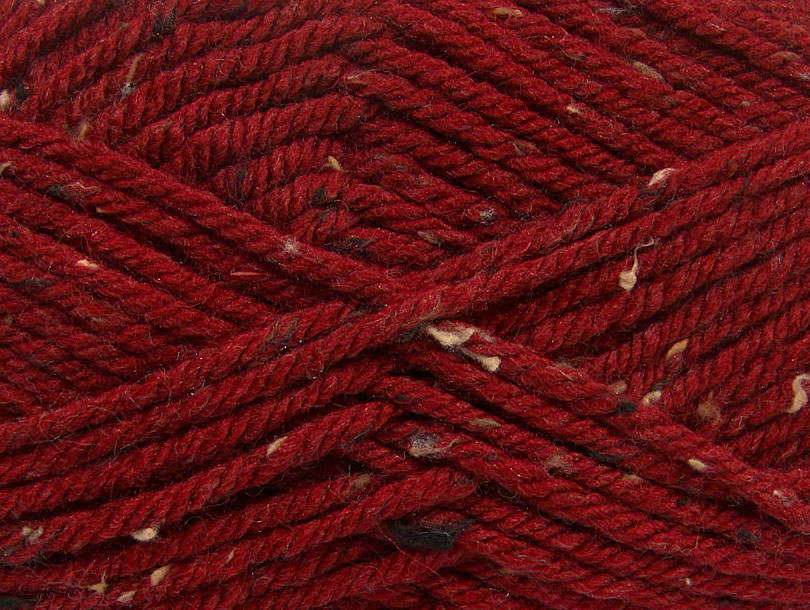 Wool Tweed Superbulky Dark Red at Ice Yarns Online Yarn Store