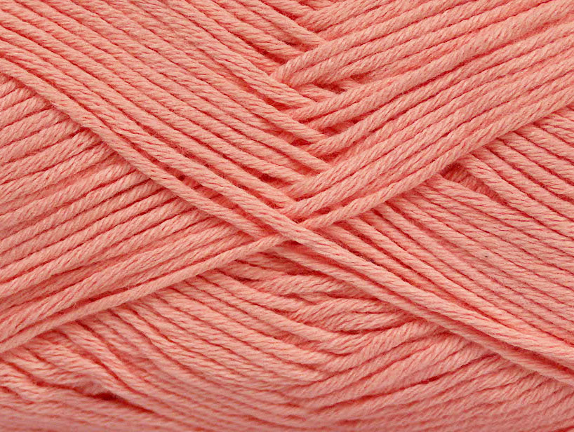 Cotton Bamboo Light Salmon, Spring Summer Yarns Ice Yarns Online