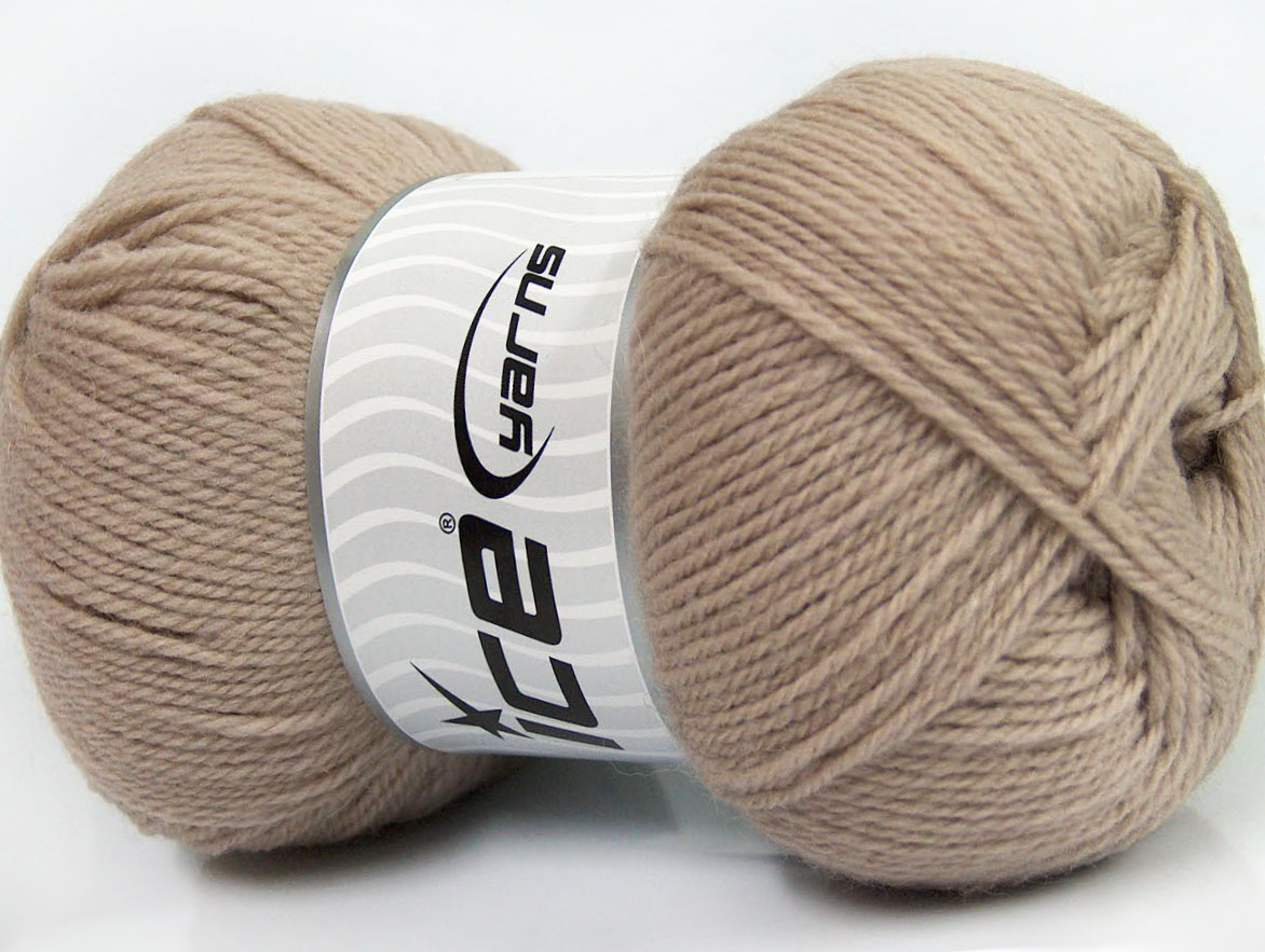 Virgin Wool Deluxe Beige at Yarn Paradise